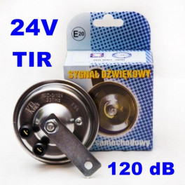 Сигнал звуковой електрический 24V TIR 9 CM 120 DB