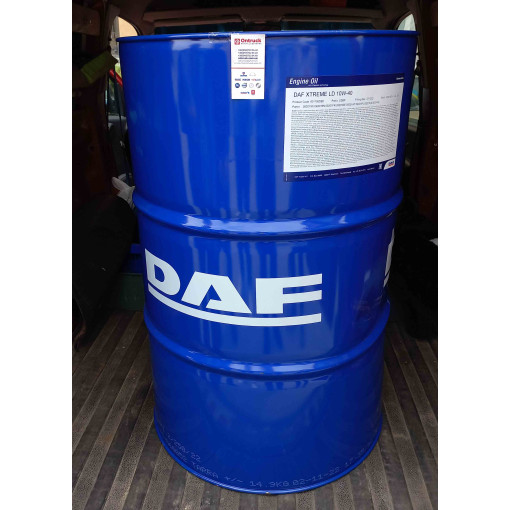 Масло моторное DAF EURO 5 10W40 ; ACEA E6; DEUTZ DQC III-10 LA; MACK EO-N; MAN 3271-1; MAN 3477; MB 226.9; MB 228.51; MTU CATEGORY/TYPE 3.