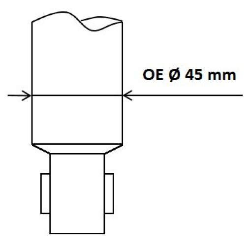 Амортизатор задній лів/прав VOLVO V40; FORD C-MAX II, FOCUS II, FOCUS III, GRAND C-MAX 1.0-Electric 07.04-