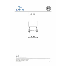 Амортизатор задній лівий/правий AUDI A3, A3 ALLSTREET, Q3, TT; SEAT ATECA, LEON, LEON SC, LEON ST, LEON ST/KOMBI, LEON/HATCHBACK; SKODA KODIAQ, OCTAVIA III, SUPERB III; VW ARTEON 1.0-2.0D 04.12-