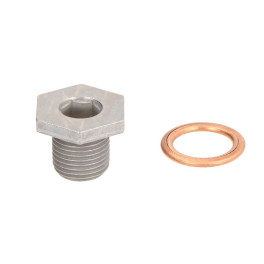 Болт слива масляного поддона M14x1,25 VOLVO S40 II, V50; CITROEN AX, BERLINGO, BERLINGO/MINIVAN, BX, C15/MINIVAN, C25, C3 I, C4, C4 GRAND PICASSO I, C