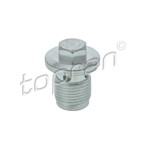 Болт слива масляного поддона M18x1,5 FIAT 500L, FREEMONT, TIPO; JEEP CHEROKEE; OPEL ASTRA H, ASTRA H GTC, ASTRA J, ASTRA J GTC, CASCADA, COMBO TOUR, COMBO/MINIVAN, INSIGNIA A 1.6D/1.9D/2.0D 04.04-