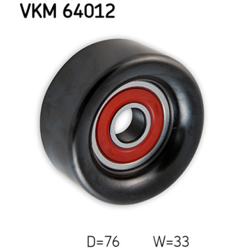 Ролик натяжителя ремня DODGE RAM 1500; HYUNDAI H-1, H-1 / STAREX, H-1 CARGO, H-1 TRAVEL, H100, PORTER; KIA BONGO, K2500, SORENTO I 2.5D/5.9