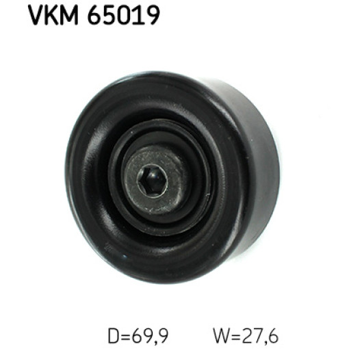 Ролик натяжителя ремня HYUNDAI ACCENT II, ELANTRA III, GETZ, GRANDEUR, MATRIX, SANTA FÉ I, SANTA FÉ II, SONATA V, TRAJET, TUCSON; KIA CAREN