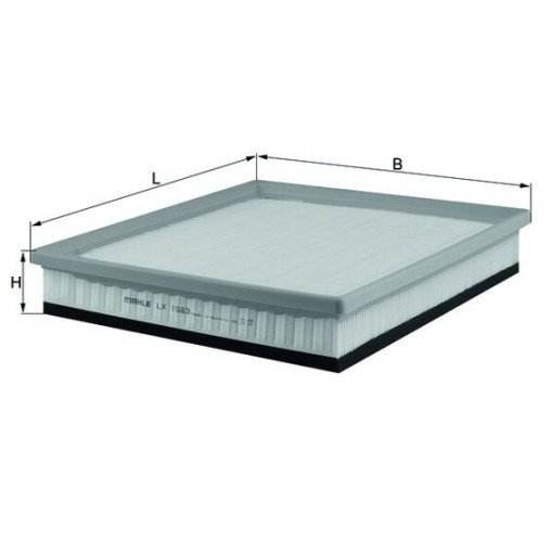 Фільтр повітряний NISSAN PRIMASTAR; OPEL VIVARO A; RENAULT TRAFIC II 2.0D/2.5D 03.01-