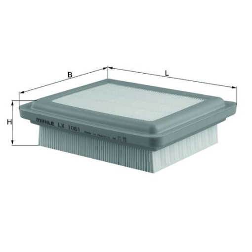 Фільтр повітряний SUZUKI CARRY, JIMNY 1.3/1.5D 09.98-