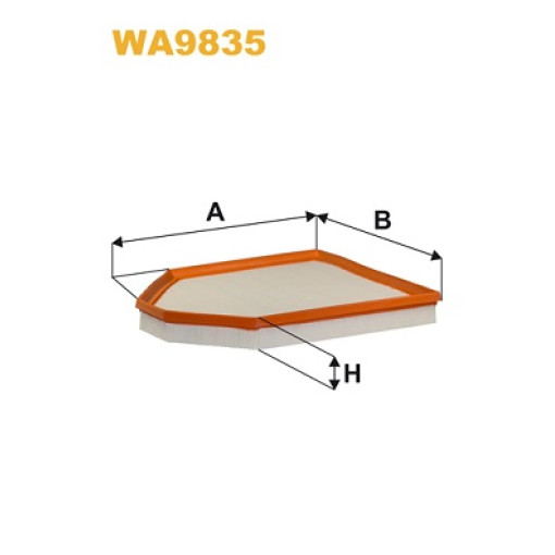 Воздушный фильтр WIX FILTERS WA9835WIX