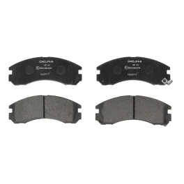 Колодки тормозные передние CITROEN C-CROSSER, C-CROSSER ENTERPRISE; MITSUBISHI 3000 GT, DELICA / SPACE GEAR, ECLIPSE I, ECLIPSE II, ECLIPSE III, GALAN