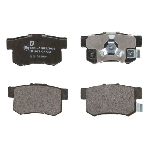 Комплект тормозных колодок задн ACURA RDX; HONDA ACCORD VIII, CROSSTOUR I, CR-V II, CR-V IV, FR-V; SUZUKI SWIFT III 1.3D-3.5 09.01-
