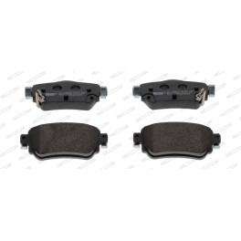 Колодки тормозные задние NISSAN LEAF, QASHQAI II, X-TRAIL III; RENAULT KADJAR, KOLEOS II 1.2-Electric 11.13-