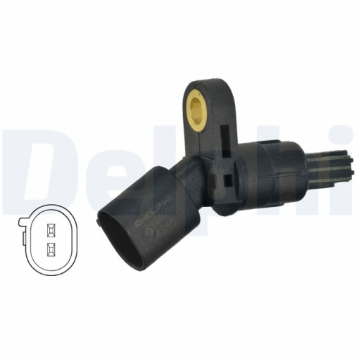 Датчик ABS задний Левый/Правый AUDI A3, TT; SEAT AROSA, LEON, TOLEDO I, TOLEDO II; SKODA FELICIA I, OCTAVIA I; VW BORA, BORA I, CADDY II, GOLF IV, LUP