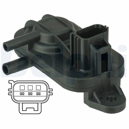 Датчик давления выхлопных газов (3 pin) FORD C-MAX, FOCUS C-MAX, FOCUS II, GALAXY, KUGA I, MONDEO III, MONDEO IV, S-MAX; LAND ROVER FREELAND
