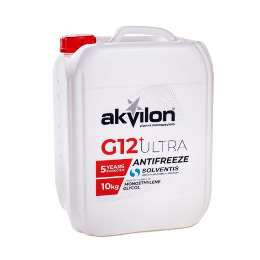 Антифриз готовий G12 AKVILON AKVILON ANT ULT RED 10KG