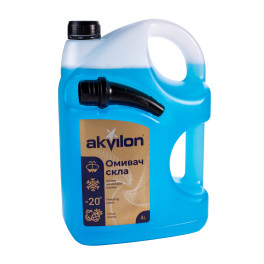 Зимняя жидкость для омывателя AKVILON AKVILON CITRUS -20C 4L PS