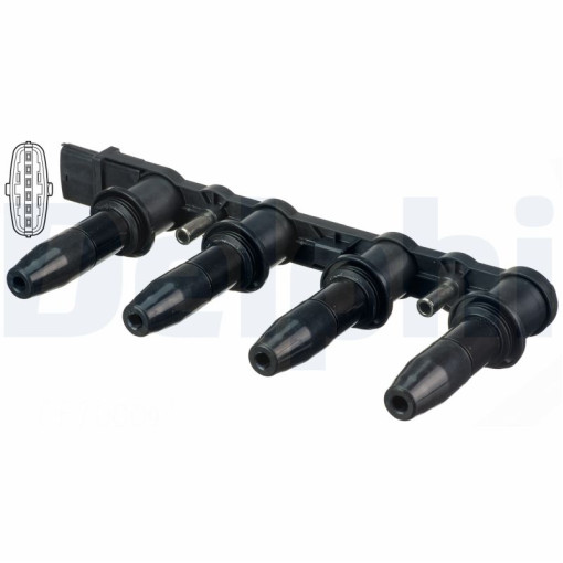 Катушка зажигания ALFA ROMEO 159; FIAT CROMA, STILO; OPEL ASTRA G, ASTRA H, ASTRA H GTC, CORSA D, INSIGNIA A, MERIVA, SIGNUM, VECTRA C, VECTRA C GTS,