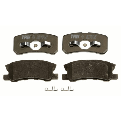 Гальмівні колодки задні к/кт (с аксессуарами) CHRYSLER 200; CITROEN C4 AIRCROSS, C-CROSSER, C-CROSSER ENTERPRISE; MITSUBISHI ASX, ENDEAVOR, GRANDIS, LANCER VIII, OUTLANDER II 1.6-3.8 12.90-