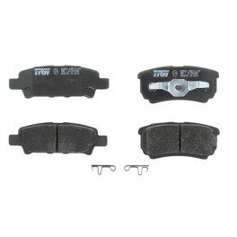 Гальмівні колодки задні к/кт (с аксессуарами) CHRYSLER 200; JEEP COMPASS; MITSUBISHI LANCER VII, LANCER VIII, OUTLANDER I 1.3-2.4 01.02-