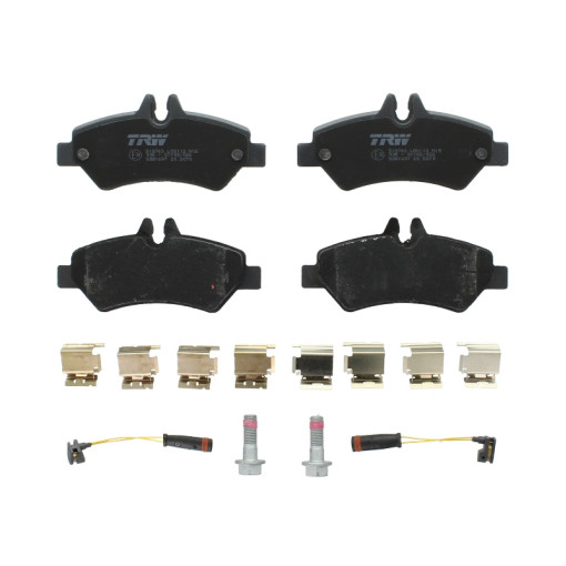 Гальмівні колодки задні к/кт MERCEDES SPRINTER 3,5-T (B906), SPRINTER 3-T (B906), SPRINTER 4,6-T (B906), SPRINTER 5-T (B906) 1.8-3.5 04.06-