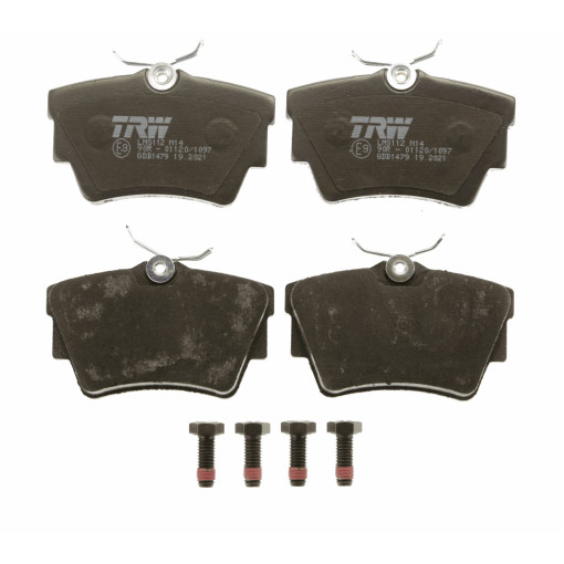 Гальмівні колодки задні к/кт NISSAN INTERSTAR, PRIMASTAR; OPEL ADMIRAL A, VIVARO A, VIVARO B; RENAULT TRAFIC II, TRAFIC III 1.6D-4.6 04.65-