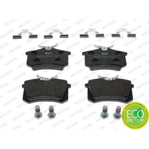 Колодки тормозные задние к/кт RENAULT AVANTIME, CLIO III, CLIO IV, ESPACE III, GRAND SCENIC II, GRAN