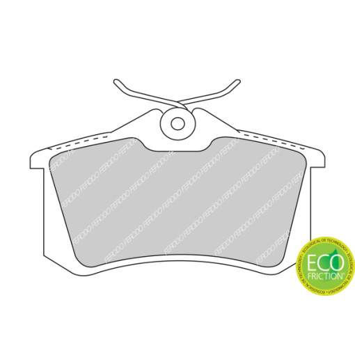 Колодки тормозные задние к/кт RENAULT AVANTIME, CLIO III, CLIO IV, ESPACE III, GRAND SCENIC II, GRAN