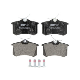 Колодки тормозные задние к/кт AUDI A2; CITROEN BERLINGO, BERLINGO/MINIVAN, C2, C2 ENTERPRISE, C3 I, C3 II, C3 PLURIE