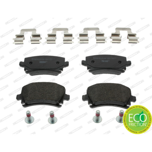 Колодки тормозные задние к/кт AUDI A3, A4 B5, A4 B7, A6 ALLROAD C6, A6 C5, A6 C6, TT; SEAT ALTEA, ALTEA XL, EXEO, EX