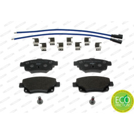 Колодки тормозные задние к/кт FORD TRANSIT, TRANSIT TOURNEO 2.2D-3.2D 04.06-12.14