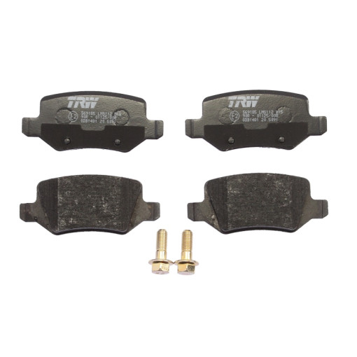 Гальмівні колодки задні к/кт MERCEDES A (W168), A (W169), B SPORTS TOURER (W245), VANEO (414) 1.4-Electric 07.97-06.12