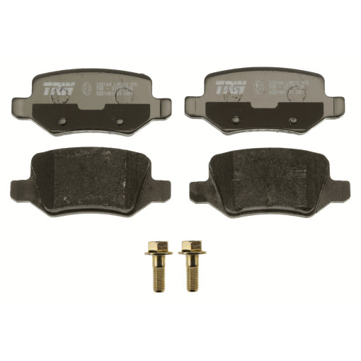 Гальмівні колодки задні к/кт MERCEDES A (W168), A (W169), B SPORTS TOURER (W245), VANEO (414) 1.4-Electric 07.97-06.12