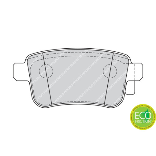 Колодки тормозные задние к/кт MERCEDES CITAN MIXTO (DOUBLE CABIN), CITAN (MPV), CITAN/MINIVAN (W415); RENAULT KANGOO