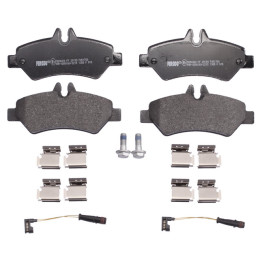 Колодки тормозные задние к/кт MERCEDES SPRINTER 3,5-T (B906), SPRINTER 3-T (B906), SPRINTER 4,6-T (B906), SPRINTER 5