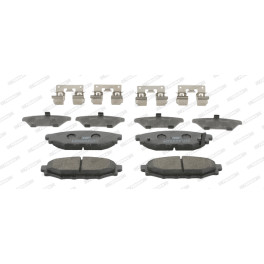 Колодки тормозные задние к/кт (с замком) SUBARU BRZ, FORESTER, IMPREZA, LEGACY IV, LEGACY V, OUTBACK, WRX, XV 1.5-3.6 09.03-