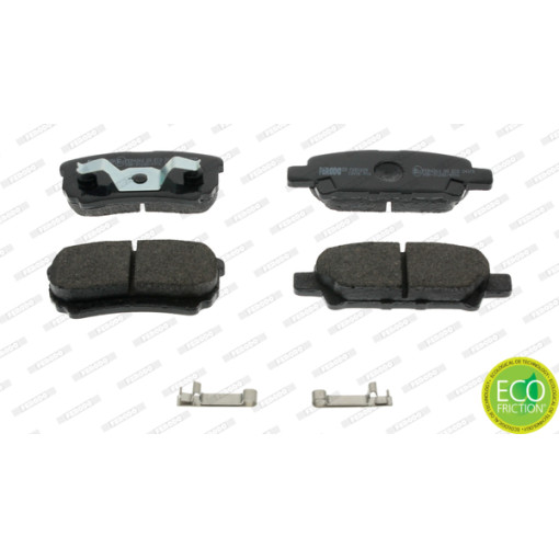 Колодки тормозные задние к/кт (с пружиной) CHRYSLER 200, SEBRING; DODGE AVENGER, CALIBER; JEEP COMPASS, PATRIOT; MITSUBISHI LANCER VI, LANCER VII, LAN
