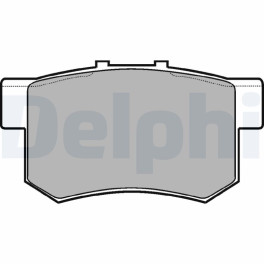 Колодки тормозные задние к/кт ACURA LEGEND, RL, RSX, TL, TSX; HONDA ACCORD IV, ACCORD V, ACCORD VI, ACCORD VII, CIVIC III, CIVIC IV, CIVIC IX, CIVIC V