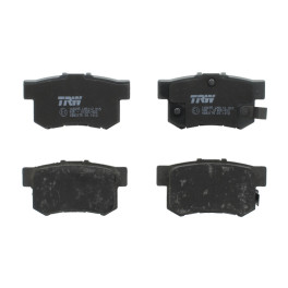 Гальмівні колодки задні к/кт ACURA RL, TSX; HONDA ACCORD IV, ACCORD V, ACCORD VI, ACCORD VII, CIVIC IX, CIVIC VI, CIVIC VII, CIVIC VIII, CROSSTOUR I, CR-V I, CR-V II, INTEGRA 1.3H-3.5 01.90-
