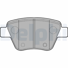 Колодки тормозные задние к/кт AUDI A1, A3; SEAT ALTEA, ALTEA XL, LEON; SKODA OCTAVIA II, OCTAVIA III, SUPERB II, YETI; VW BEETLE, CADDY III, CADDY III
