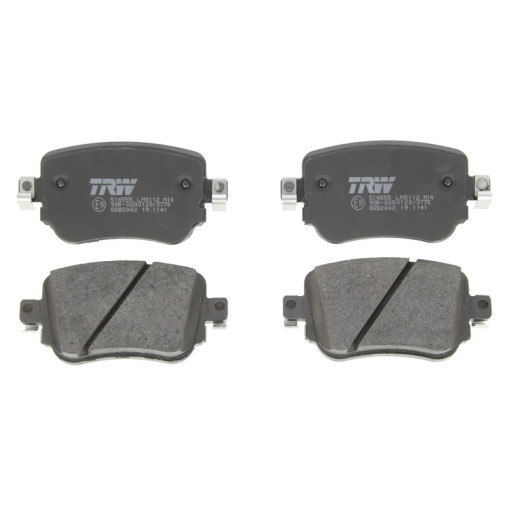 Гальмівні колодки задні к/кт AUDI A1, Q3; SEAT ALHAMBRA, LEON, LEON SC, LEON ST; SKODA OCTAVIA III, OCTAVIA IV; VW CADDY ALLTRACK, CADDY ALLTRACK/MINIVAN, CADDY IV 1.0-2.0D 05.10-