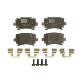 Гальмівні колодки задні к/кт AUDI A3, A4 B6, A4 B7, A6 ALLROAD C6, A6 C4, A6 C5, A6 C6, Q3, TT; SEAT ALTEA, ALTEA XL, EXEO, EXEO ST, LEON, LEON SC, LEON ST, TOLEDO III 1.0-4.2 12.95-