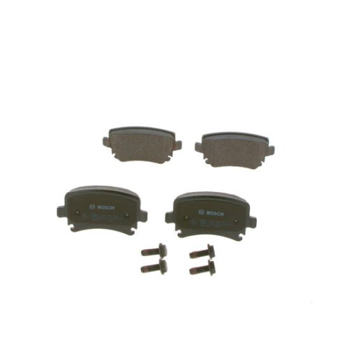 Гальмівні колодки задні к/кт AUDI A3, A4 B7, A6 ALLROAD C6, A6 C6, TT; SEAT ALTEA, ALTEA XL, EXEO, EXEO ST, LEON, TOLEDO III; SKODA OCTAVIA II, SUPERB II, YETI; VW CADDY III 1.2-4.2 02.03-
