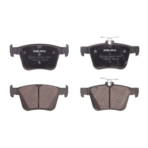 Гальмівні колодки задні к/кт AUDI A3, A8 D4, Q2, TT; SEAT ATECA, LEON, LEON SC, LEON ST, TARRACO; SKODA KAROQ, SUPERB III; VW ARTEON, ARTEON SHOOTING BRAKE, EOS 1.0-Electric 05.09-