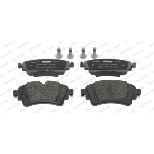 Гальмівні колодки задні к/кт AUDI A4 ALLROAD B9, A4 B9, A5, A6 ALLROAD C8, A6 C8, A7, A8 D5, Q5, Q7; VW TOUAREG 1.4-3.0H 01.15-