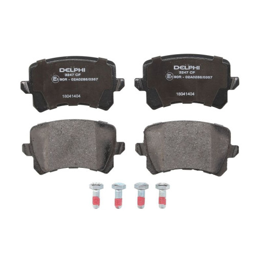 Колодки тормозные задние к/кт AUDI A6 ALLROAD C6, A6 C6, Q3; SEAT ALHAMBRA; VW CC B7, PASSAT ALLTRACK B7, PASSAT B5.5, PASSAT B6, PASSAT B7, SHARAN, T