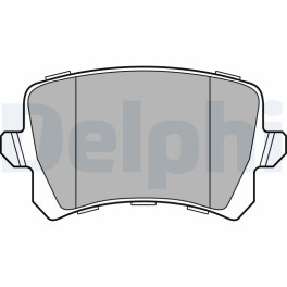 Колодки тормозные задние к/кт AUDI A6 ALLROAD C6, A6 C6, Q3; SEAT ALHAMBRA; VW CC B7, PASSAT ALLTRACK B7, PASSAT B5.5, PASSAT B6, PASSAT B7, SHARAN, T