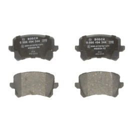 Гальмівні колодки задні к/кт AUDI A6 C6, Q3; SEAT ALHAMBRA; VW CC B7, GOLF V, PASSAT ALLTRACK B7, PASSAT B6, PASSAT B7, SHARAN, TIGUAN 1.4-4.2 05.04-