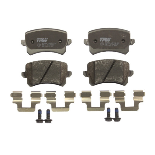 Гальмівні колодки задні к/кт AUDI A6 C6, Q3; SEAT ALHAMBRA; VW CC B7, PASSAT ALLTRACK B7, PASSAT B6, PASSAT B7, SHARAN, TIGUAN 1.4-4.2 05.04-