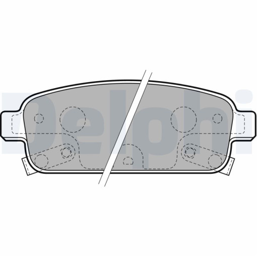 Колодки тормозные задние к/кт BUICK ENCORE; CHEVROLET AVEO, CRUZE, ORLANDO, TRAX, VOLT; OPEL AMPERA, ASTRA J, ASTRA J GTC, CASCADA, MOKKA / MOKKA X, Z
