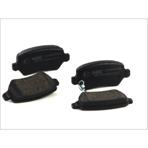 Гальмівні колодки задние к/кт CHEVROLET ASTRA, CORSA; KIA CEE'D, PRO CEE'D, VENGA; LADA KALINA; OPEL ASTRA G, ASTRA G CLASSIC, ASTRA H, ASTRA H CLASSIC, ASTRA H GTC 1.0-2.2D 08.94-