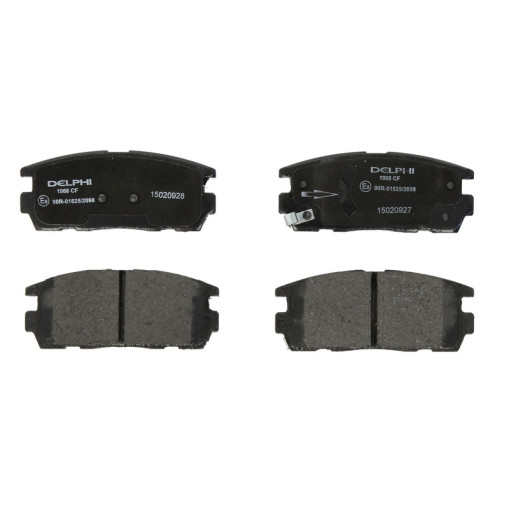 Гальмівні колодки задні к/кт CHEVROLET CAPTIVA, CAPTIVA SPORT, EQUINOX; OPEL ANTARA A; PONTIAC TORRENT 2.0D-3.6ALK 04.03-
