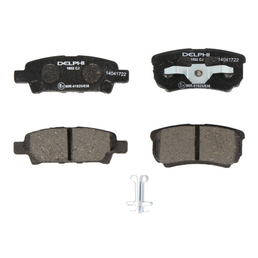 Гальмівні колодки задні к/кт CHRYSLER 200, SEBRING; DODGE AVENGER, CALIBER; JEEP COMPASS, PATRIOT; LEXUS RX; MITSUBISHI ECLIPSE III, LANCER VII, LANCER VIII, OUTLANDER I 1.3-3.6ALK 05.95-